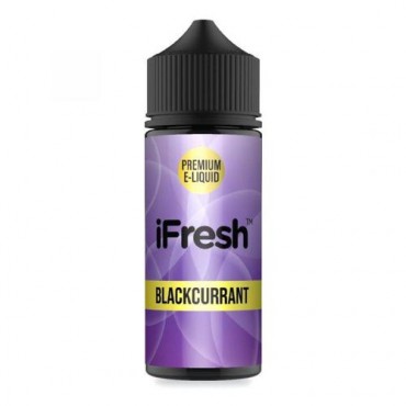 iFresh - Blackcurrant Shortfill E-Liquid-100ml