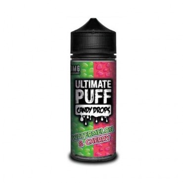 Watermelon & Cherry Candy Drops Shortfill by Ultimate Puff
