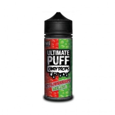 Strawberry Melon Cherry Candy Drops Shortfill by Ultimate Puff