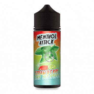 Menthol Attack Strawberry Lime Menthol E Liquid-100ml