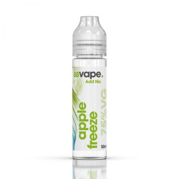 Apple Freeze 50ml E Liquid Shortfill by 88 Vape