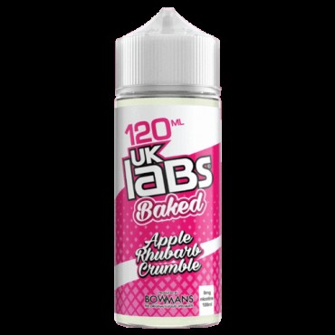 Baked Apple Rhubarb Crumble Shortfill By UK Labs 100ml
