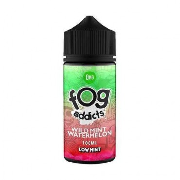 Wild Mint Watermelon Shortfill E Liquid by Fog Addicts 100ml