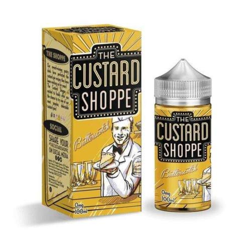 Butterscotch Custard by The Custard Shoppe 100ml