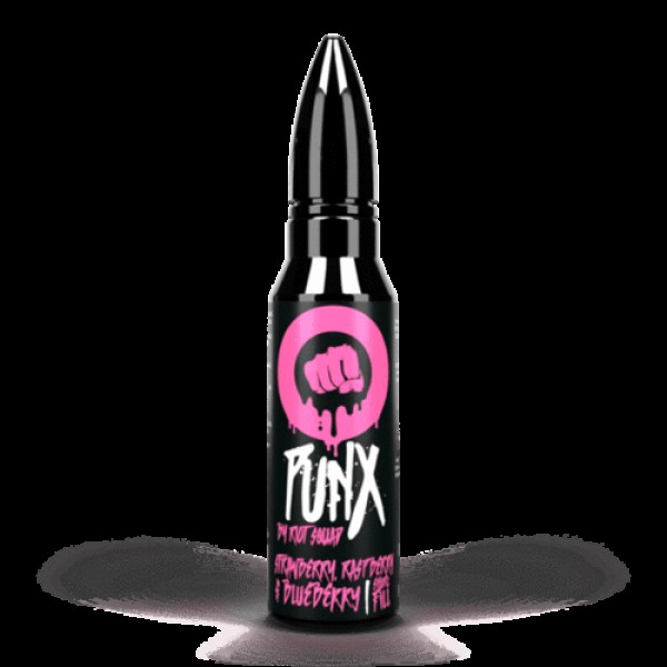 Strawberry, Raspberry & Blueberry Shortfill 50ml by Riot Squad Punx