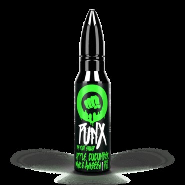 Apple,Cucumber,Mint & Aniseed Shortfill 50ml by Riot Squad Punx