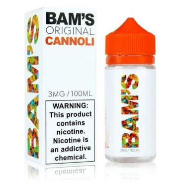 Original Shortfill By Bam Bam's Cannoli 100ml