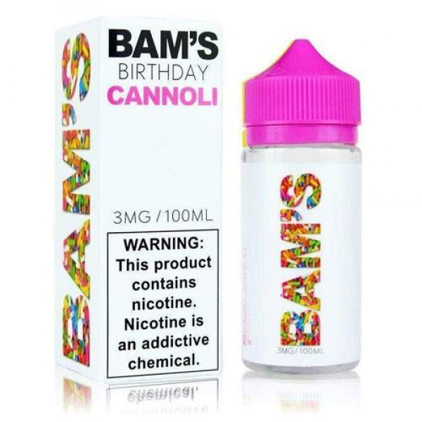 Birthday Shortfill By Bam Bam's Cannoli 100ml