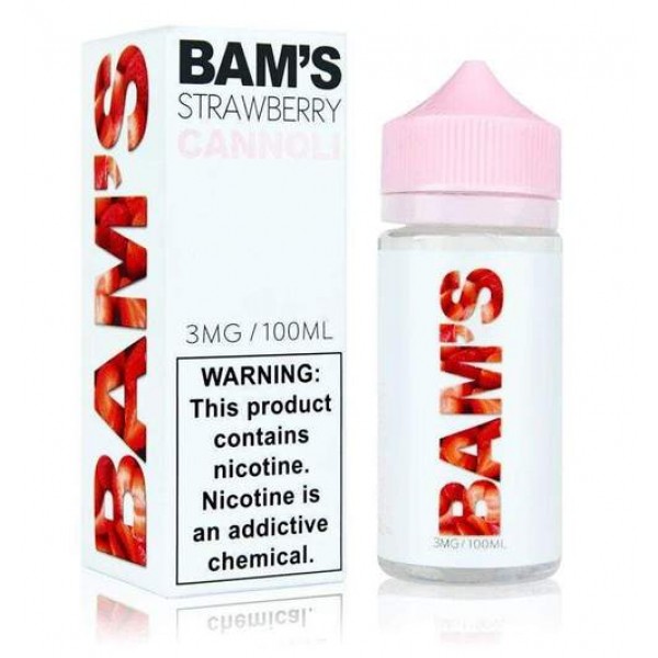 Strawberry Shortfill By Bam Bam's Cannoli 100ml