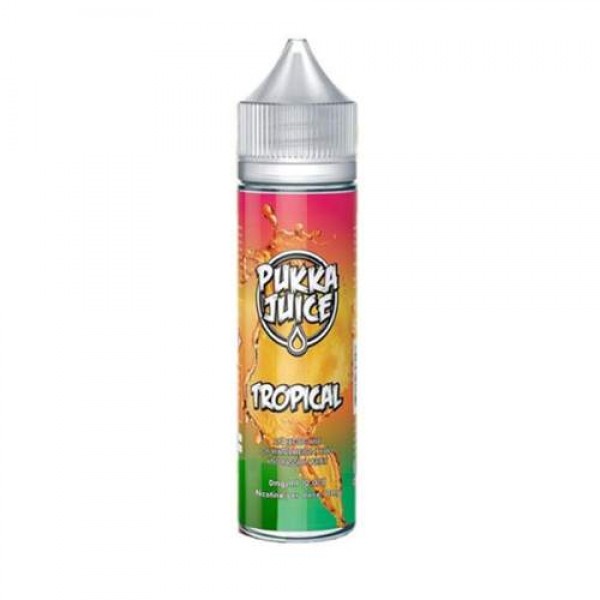 Tropical Shortfill 50ml E liquid by Pukka Juice