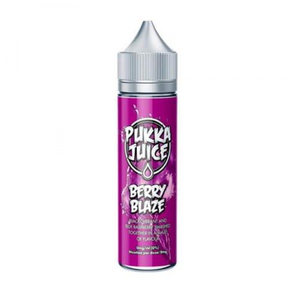 Berry Blaze Grenade Shortfill 50ml E liquid by Pukka Juice