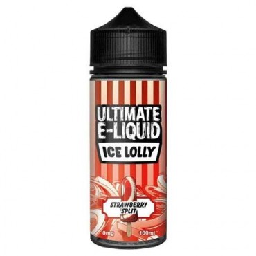 Strawberry Spilt Ice Lolly Shortfill By Ultimate E-Liquid