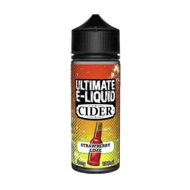 Strawberry Lime Cider Shortfill by Ultimate E-Liquid Cider