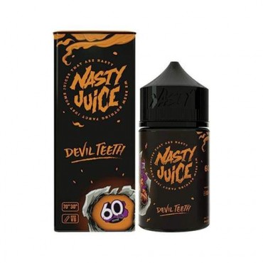 Devil Teeth Shortfill 50ml E Liquid by Nasty Juice