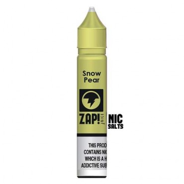Snow Pear 10ml Nicsalt Eliquid by Zap Juice