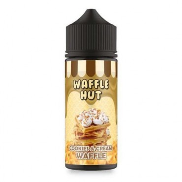 Cookies & Cream Waffle Shortfill E Liquid by Waffle Hut 100ml