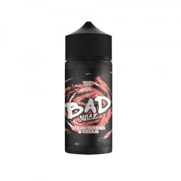 Strawberries & Cream Shortfill by Bad Juice