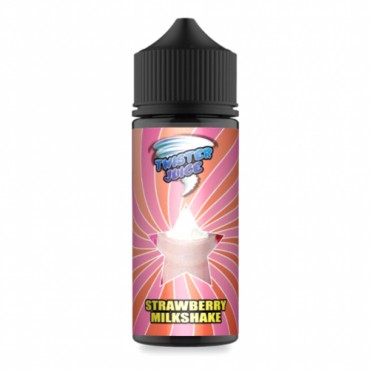 Strawberry Milkshake 100ml E-Liquid By Twister Juice