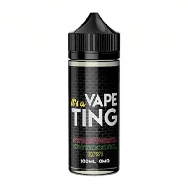 Strawberry,Watermelon,Kiwi Shortfill E-Liquid by It’s a Vape Ting 100ml | BUY 2 GET 1 FREE