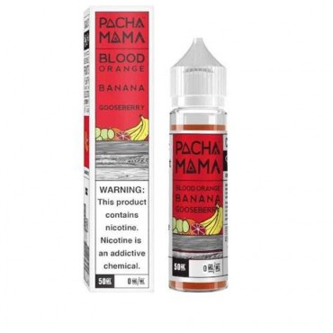 Pacha Mama Blood Orange Banana Gooseberry Shortfill by Charlies Chalk Dust