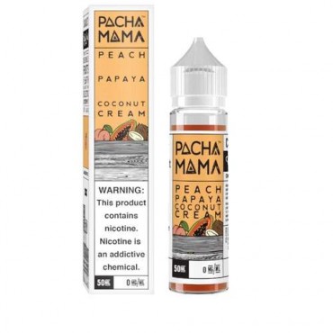 Pacha Mama Peach Papaya Coconut Cream Shortfill by Charlies Chalk Dust