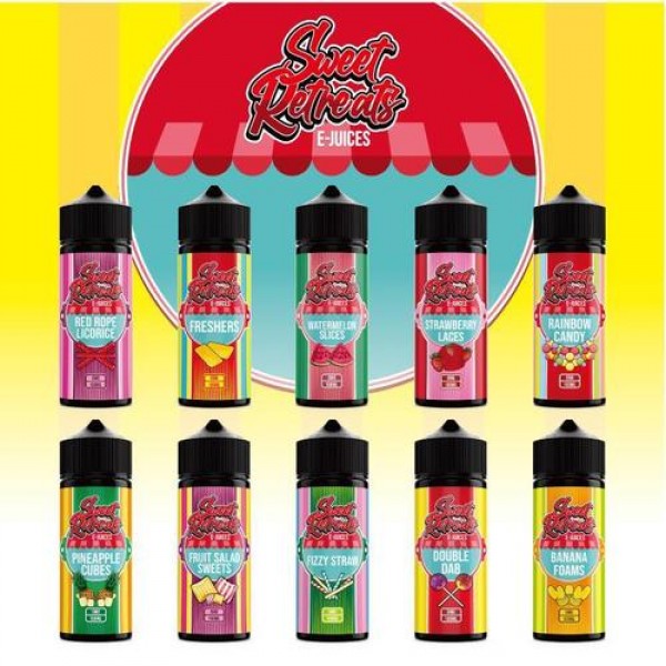 Banana Foams 100ml E-Liquid By Sweet Retreats