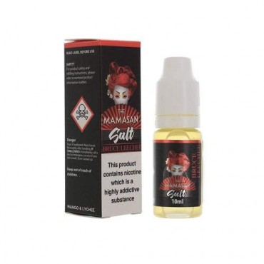 Bruce Lychee 10ml Nicsalt Eliquid by Mamasan