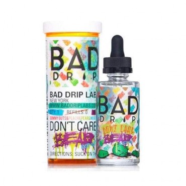 Don't Care Bear Iced Out Shortfill 50ml E liquid by Bad Drip