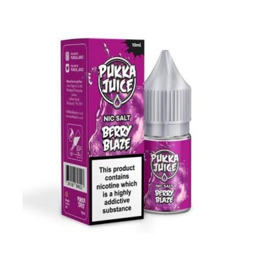 Berry Blaze 10ml Nicsalt Eliquid by Pukka Juice