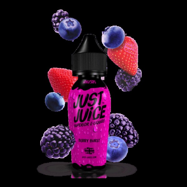 Berry Burst Shortfill 50ml E liquid by Just Juice
