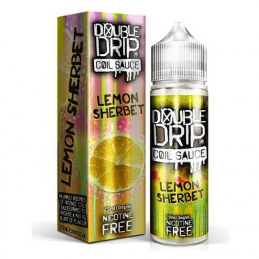 Lemon Sherbet Shortfill 50ml E liquid by Double Drip