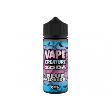 Blue Raspberry SODA 100ml E-Liquid By Vape Creature