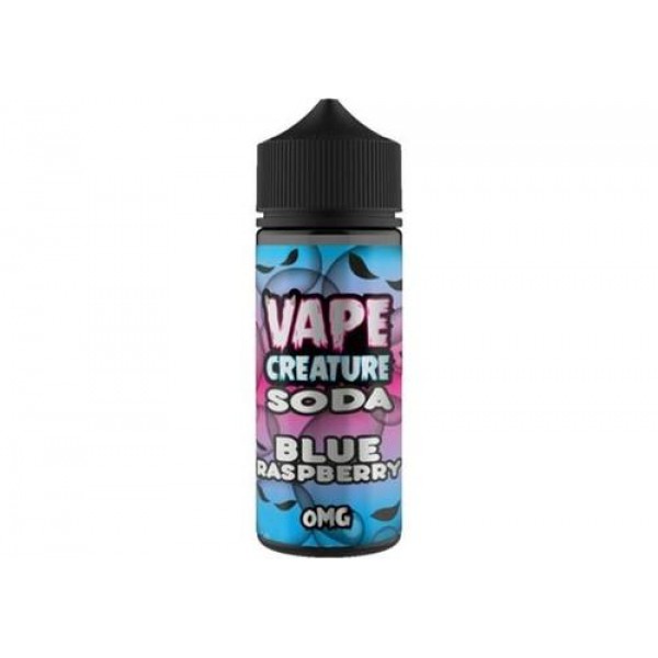 Blue Raspberry SODA 100ml E-Liquid By Vape Creature