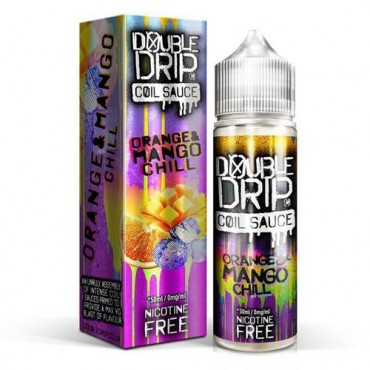 Orange & Mango Chill Shortfill 50ml E liquid by Double Drip