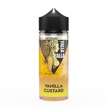 Vanilla Custard 100ml E-Liquid By Yalla Yalla