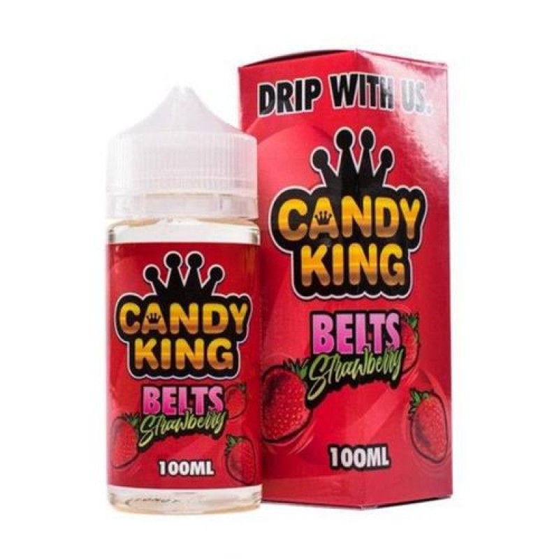 Belts Strawberry 100ml E-Liquid By Candy King