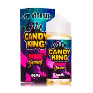 Pink Squares 100ml E-Liquid By Candy King