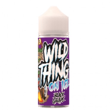 Black Grape On Ice Wild Thing On Ice Shortfill By The Yorkshire Vaper