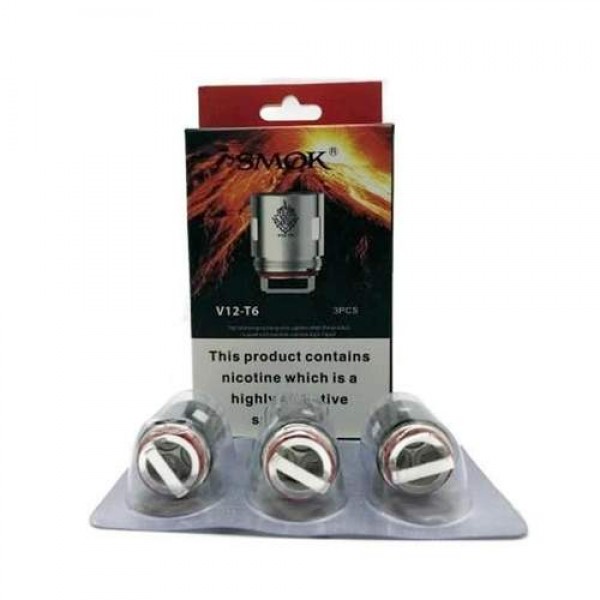 Smok TFV12 V12-T6 0.17 Ohm (3/Pack) Coils