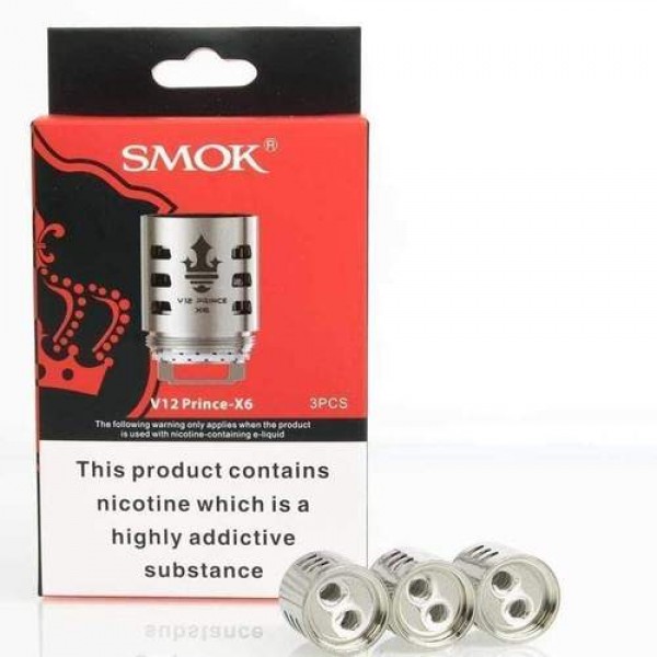 Smok TFV12 V12 Prince-X6 0.15 Ohm (3/pack) Coils