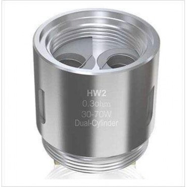Eleaf HW2-C Dual-Cylinder 0.3 ohm 5/pack Coils Head