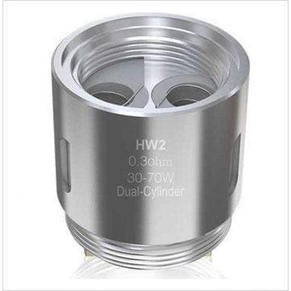 Eleaf HW2-C Dual-Cylinder 0.3 ohm 5/pack Coils Head