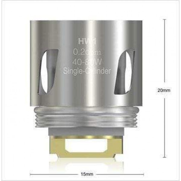 Eleaf HW1-C Single-Cylinder 0.25ohm 5/pack Coils Head