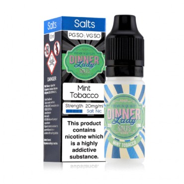 Mint Tobacco 10ml Nicsalt Eliquid by Dinner Lady