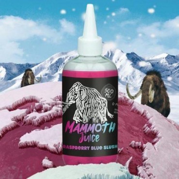 Blue Raspberry Slush 500ml E-Liquid By Mammoth Juice