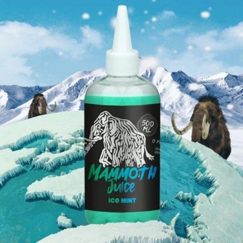 Ice Mint 500ml E-Liquid By Mammoth Juice
