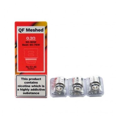VAPORESSO QF MESHED REPLACEMENT COIL - 3 PACK