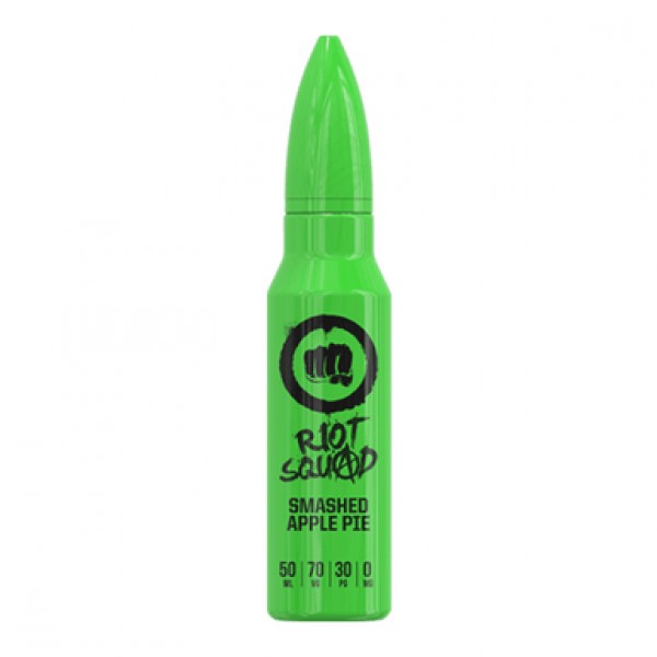 Smashed Apple Pie Shortfill 50ml E liquid by Riot Squad