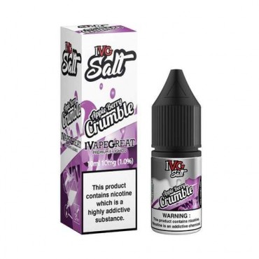 Apple Berry Crumble 10ml Nicsalt Eliquid by IVG