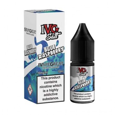 Blue Raspberry 10ml Nicsalt Eliquid by IVG